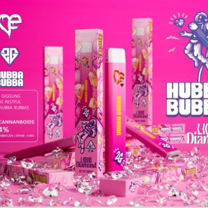 Byfavorites disposable vape pen, HUBBA BUBBA LIQUID DIAMOND