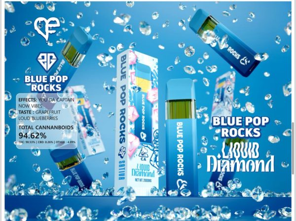 BLUE POP ROCKS LIQUID DIAMOND